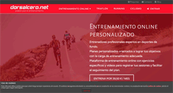 Desktop Screenshot of dorsalcero.net