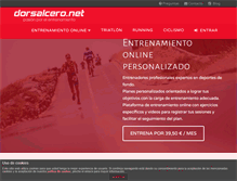 Tablet Screenshot of dorsalcero.net